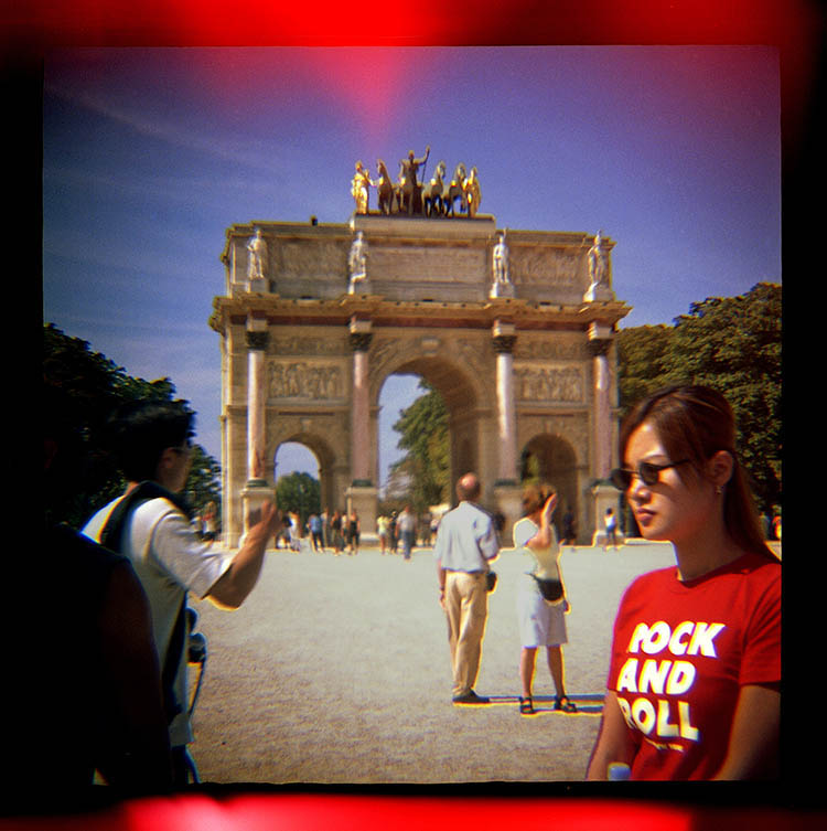 toy's camera jojaflex paris arc triomphe carroussel