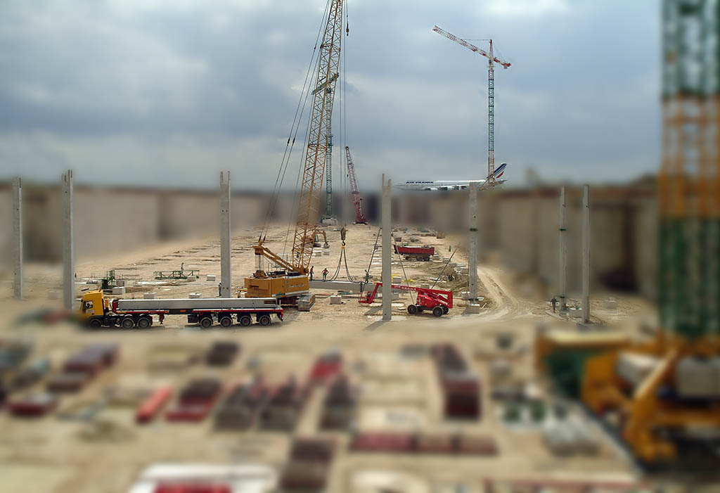 parcelles micromondes travaux aéroport