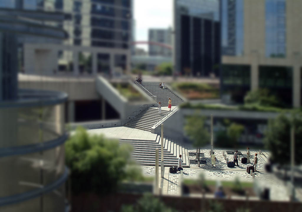 parcelles micromondes escalier la défense