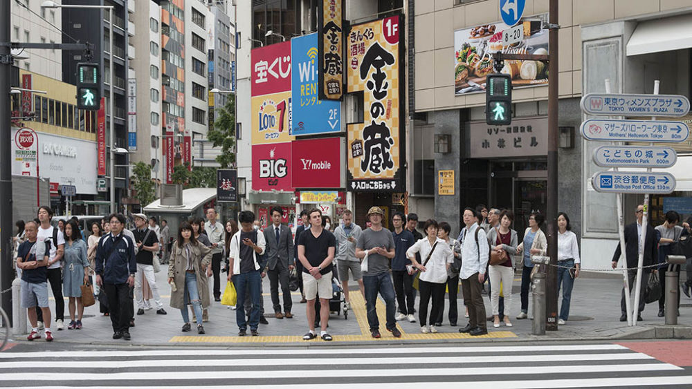 portrait foule passage piétons tokyo 08